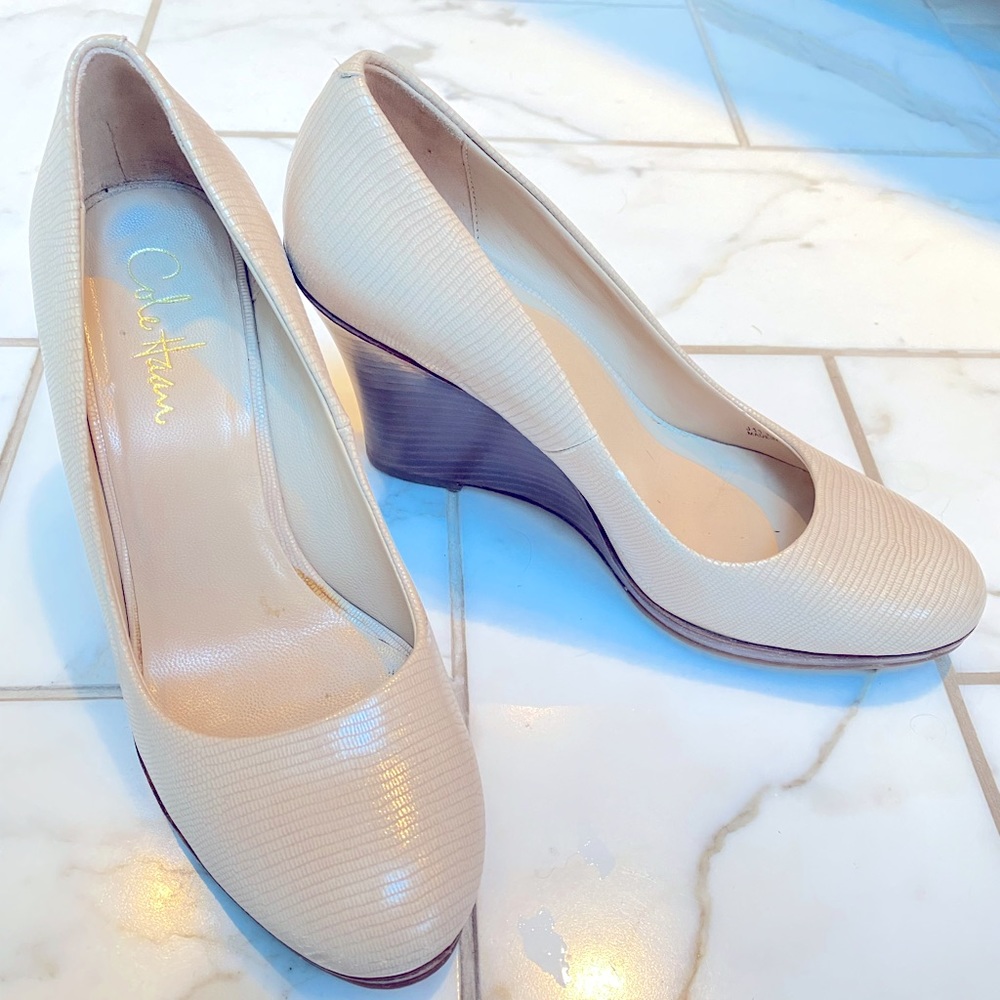 Cole Haan Women's The Go-to Wedge 60mm Pump size 7.5